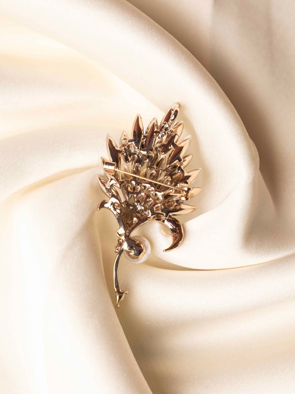 Aurora Feather Brooch