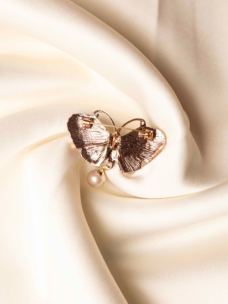 Midnight Butterfly Brooch