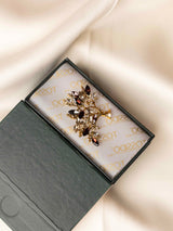 Golden Bloom Tree Brooch