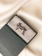Silver Panther Brooch