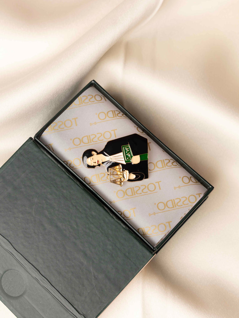 Lady Justice Brooch
