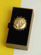 Golden Sun Brooch