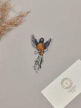 Blue Bird Brooch