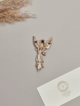Pink Bird Brooch