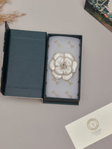 Ivory Camellia Brooch