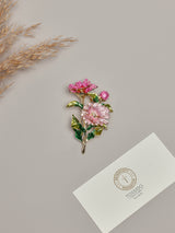 Pink Gerbera Brooch