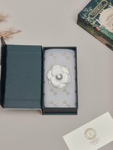 White Camellia Brooch