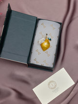 Yellow Lemon Brooch