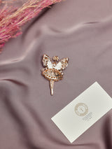 Red Fairy Brooch