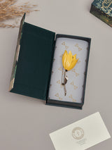Yellow Tulip Brooch