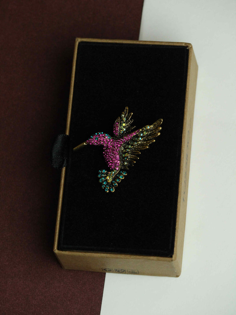 Kingfisher Brooch