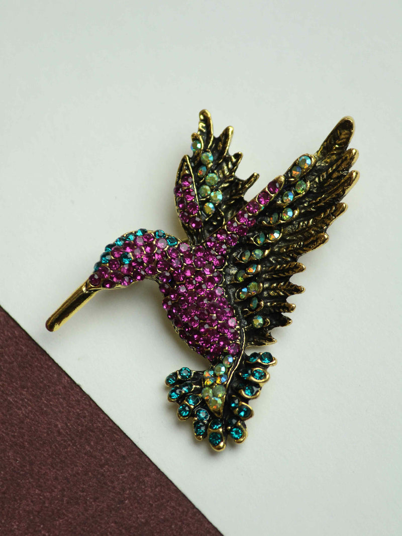 Kingfisher Brooch