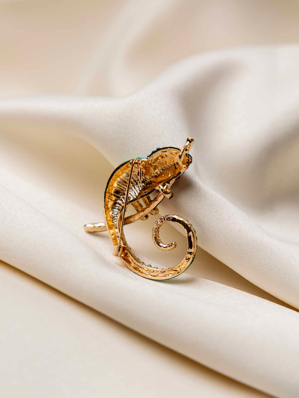 Chameleon Designer Brooch