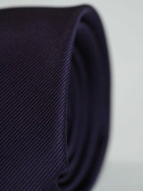 Dark Purple Skinny Necktie