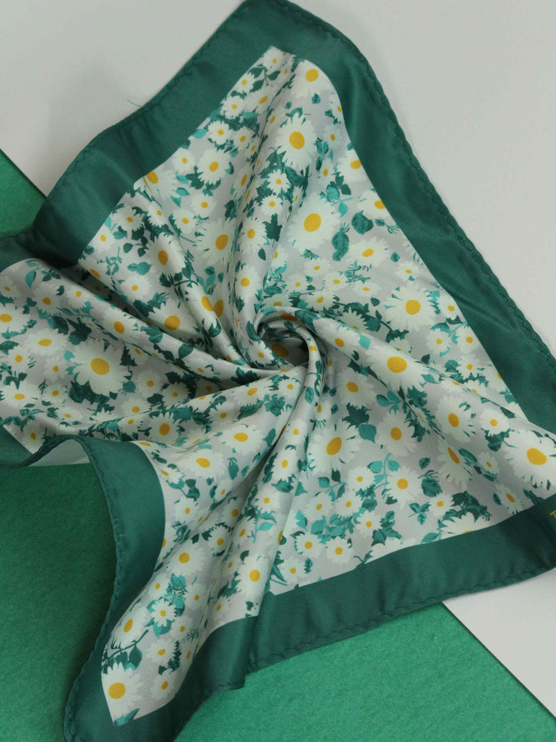 Blooming Ice Pocket Square