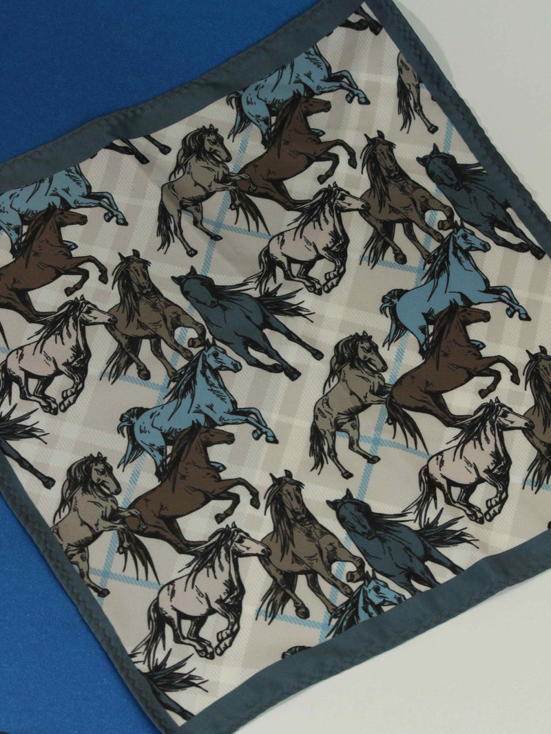 White Horse Pocket Square