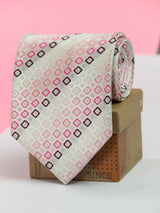 Pink Stripe Broad Necktie