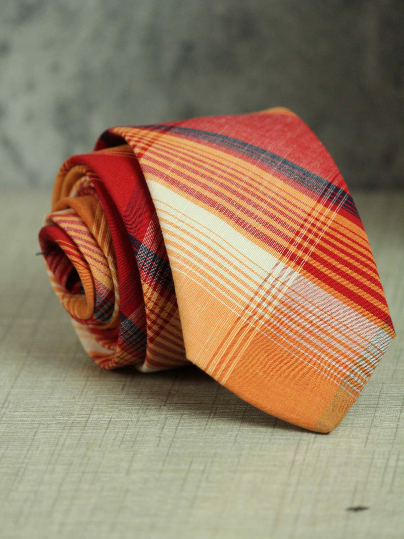 Marbled Cotton Necktie