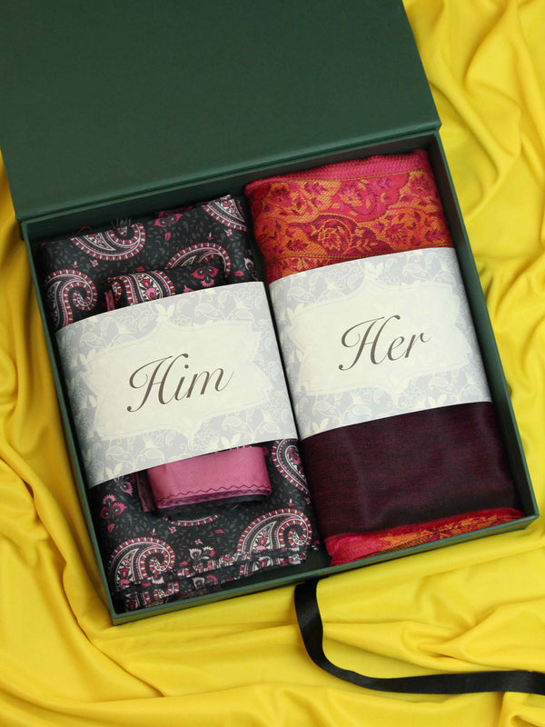 Chic Enchantment: Him & Hers Stole and Modal Collection