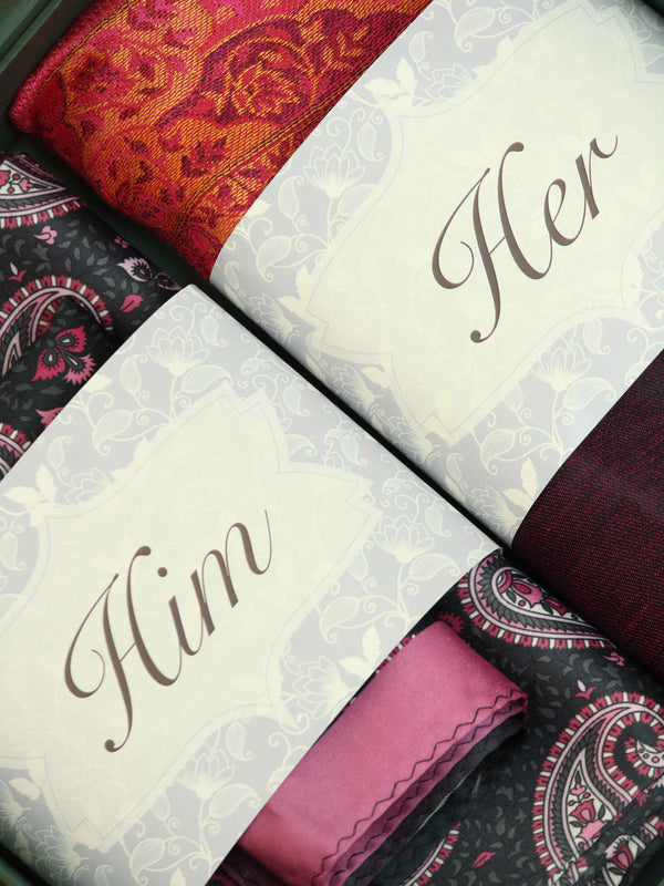 Chic Enchantment: Him & Hers Stole and Modal Collection