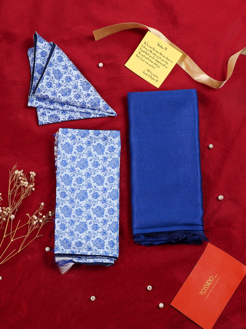 Dapper His & Hers Stole and Pocket Square Set