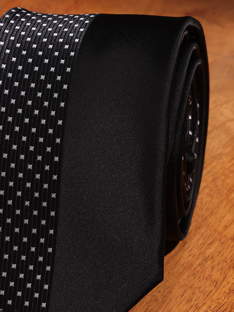 Black Designer Necktie