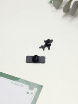 Adventure Awaits Ticket & Airplane Enamel Pin Set of 2