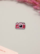 Pink Camera Enamel Pin