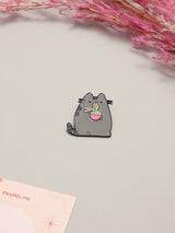 Noodle Cat Enamel Pin