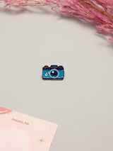Blue Camera Enamel Pin