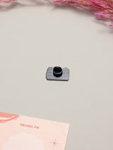 Blue Camera Enamel Pin