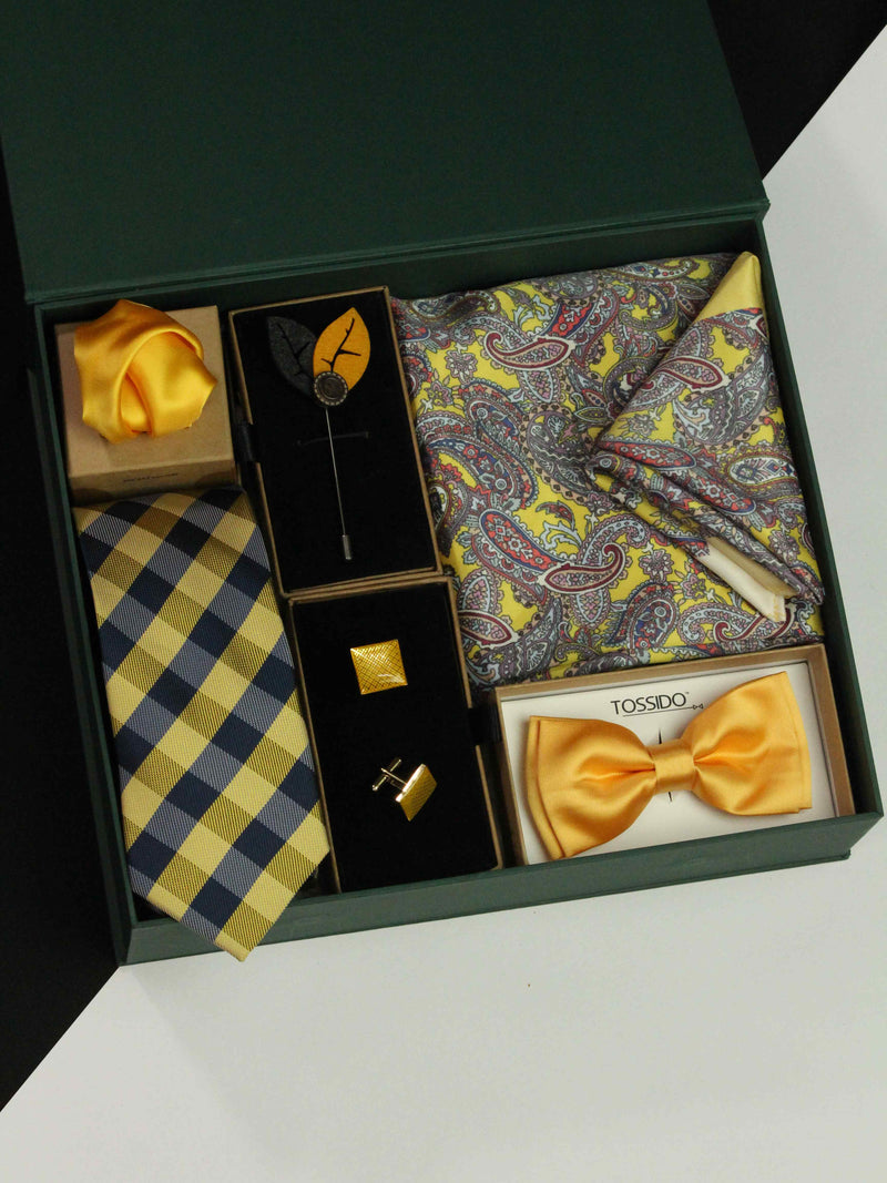 "All-in-One Attire: Men's Giftbox for Any Event"