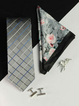 "Luxurious Silk Elegance: Men's Silk Accessories Gift Set"
