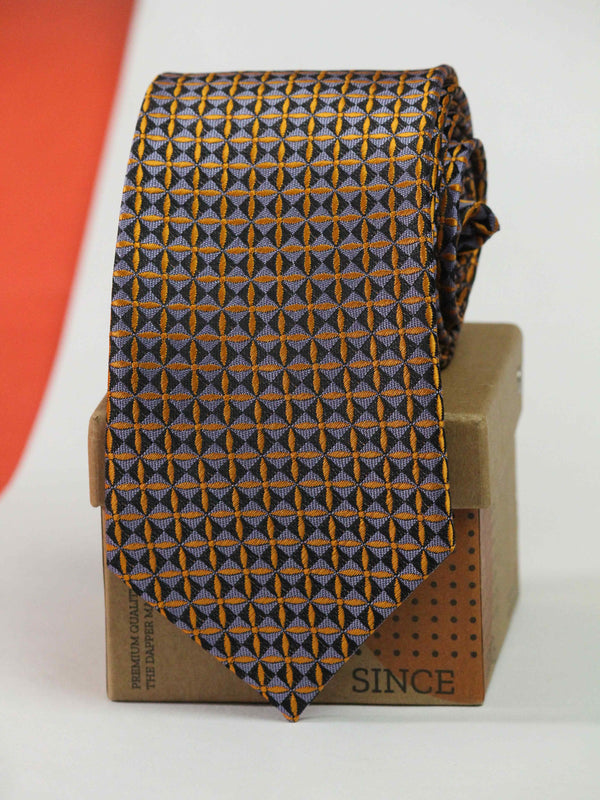 Multicolor Check Woven Necktie
