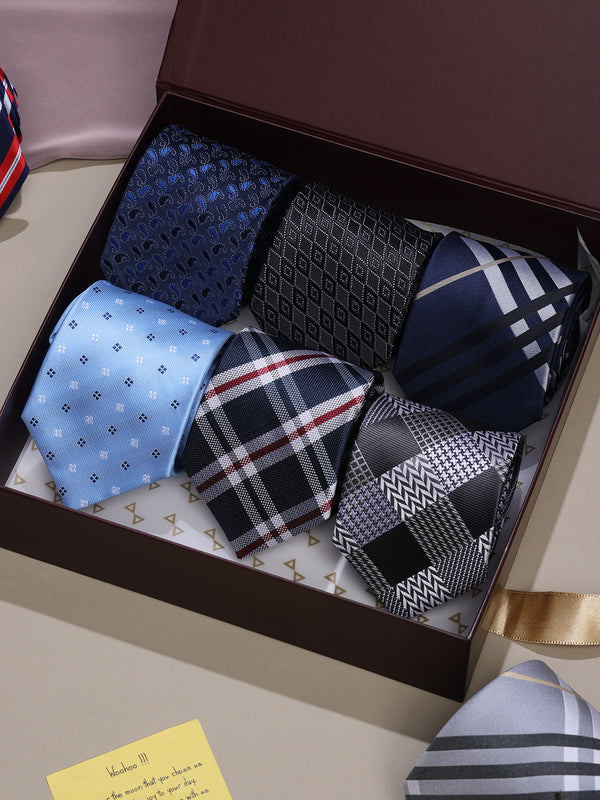 9-Piece Woven Tie Set