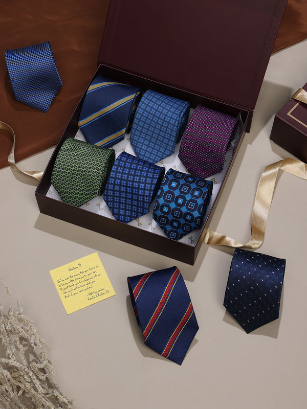 Woven Tie Box – Set of 9