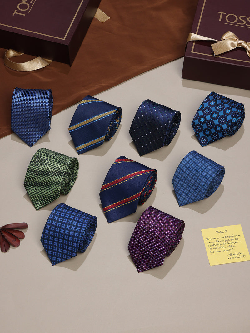 Woven Tie Box – Set of 9