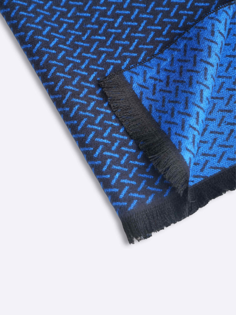 Blue Abstract Muffler