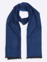 Blue Geometric Muffler