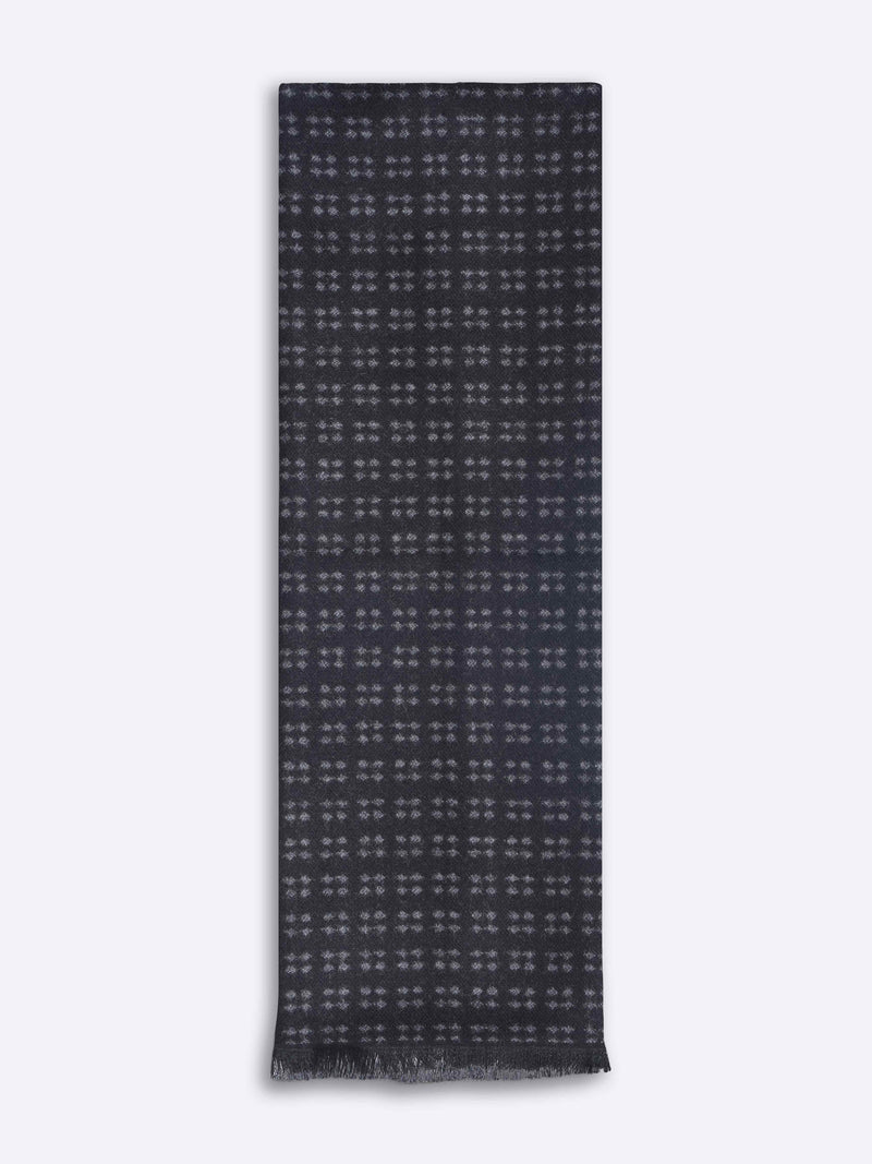 Black Geometric Muffler