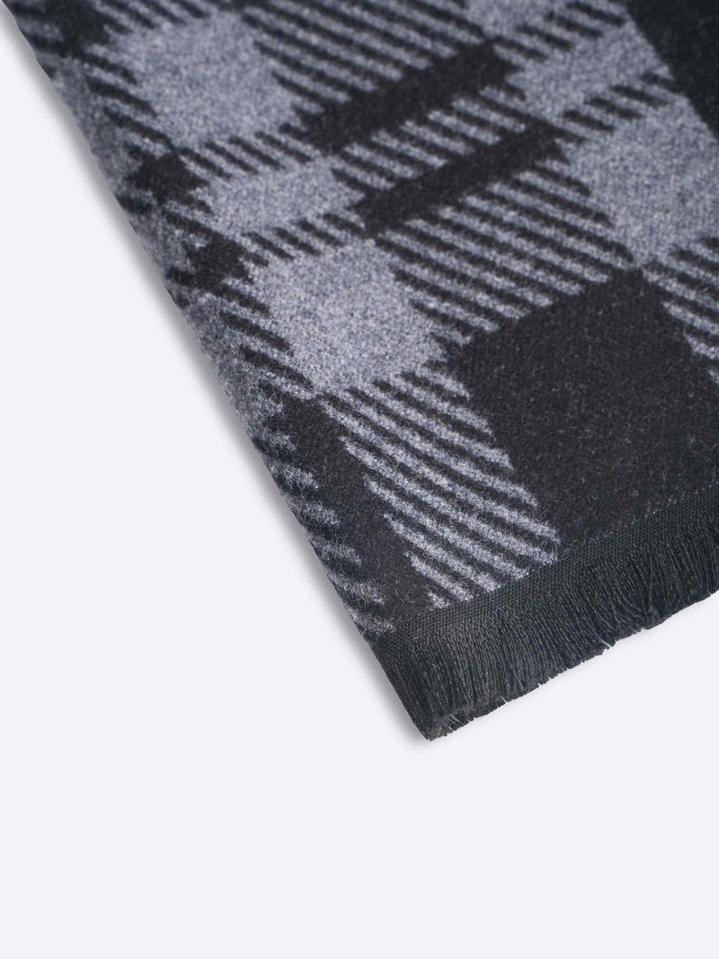 Black & Grey Check Muffler