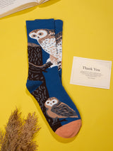 Blue Owl Socks
