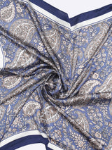 Blue Paisley Neckerchief