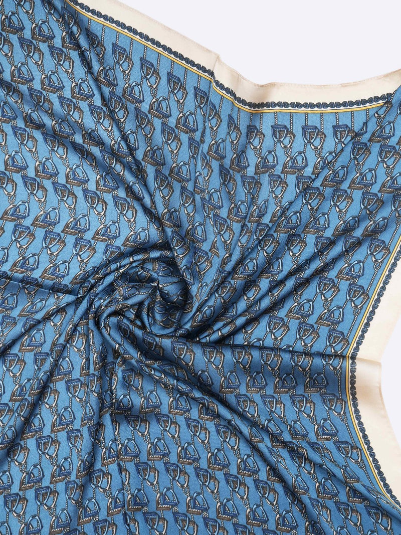 Blue Novelty Neckerchief