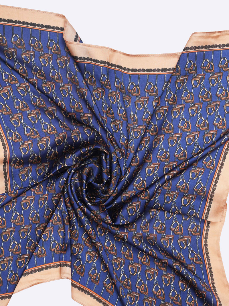 Blue Novelty Neckerchief