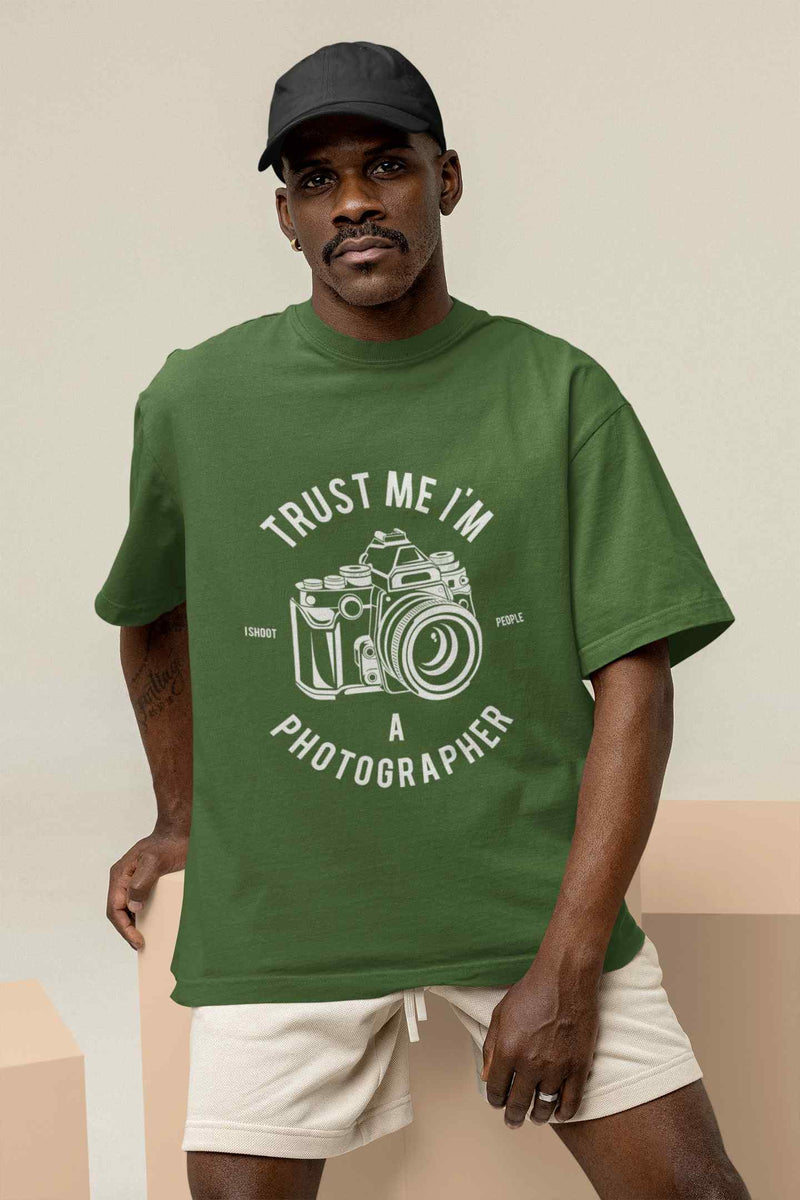 Framing Life: I Shoot People Oversized Tee