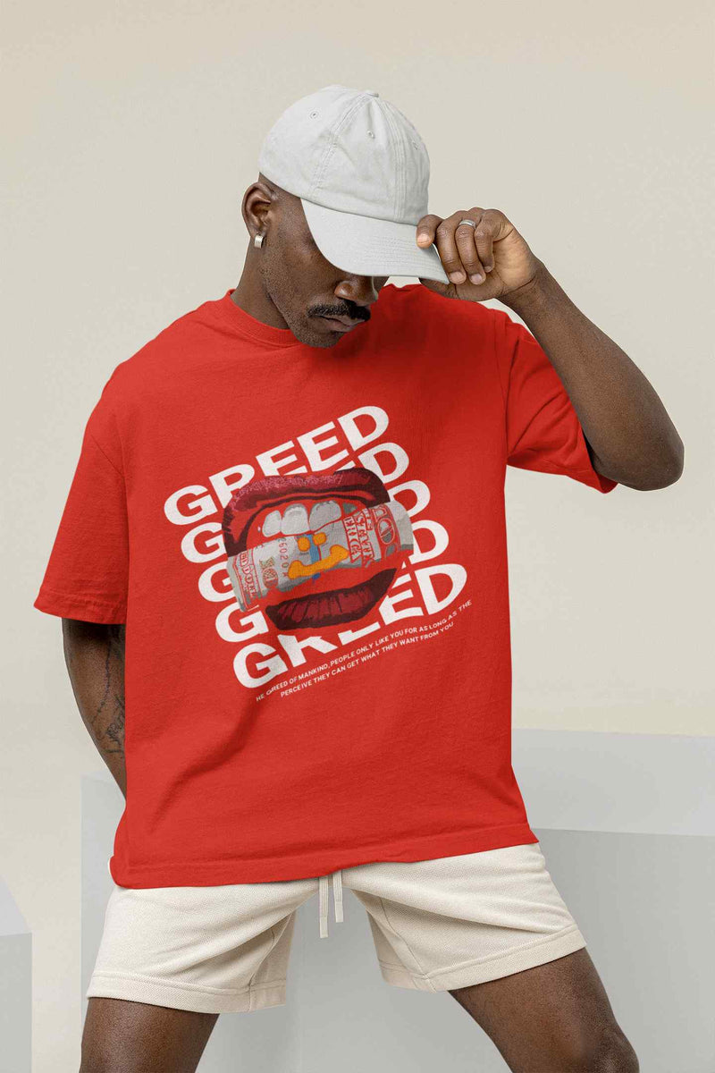 Greed Oversized Tee