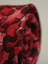 Maroon & Red Abstract Necktie