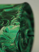 Green Abstract Printed Necktie