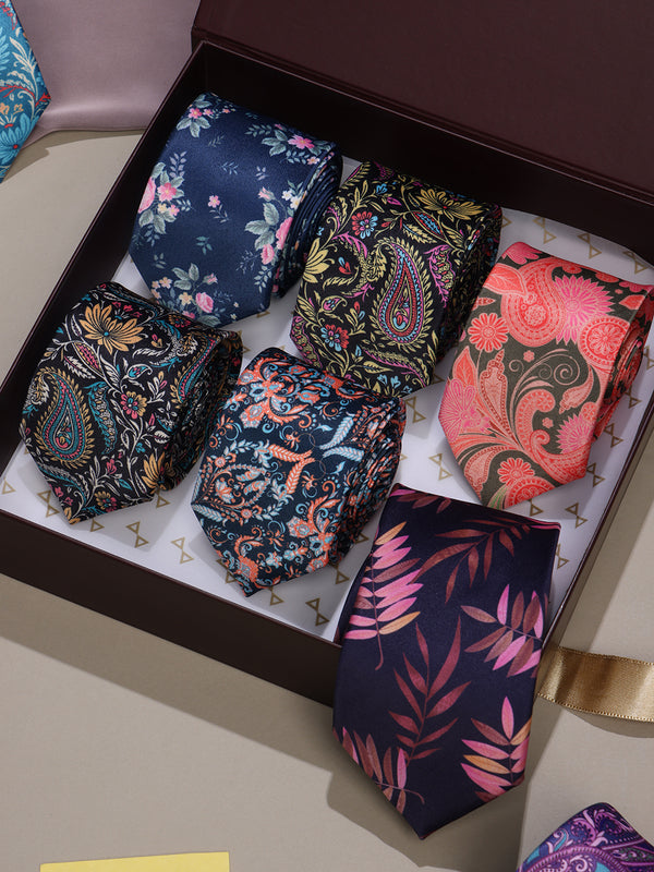 Printed Tie Set – Pack of 9